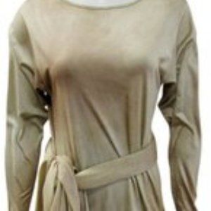 Michael Kors Collection Taupe multi way silk Dress